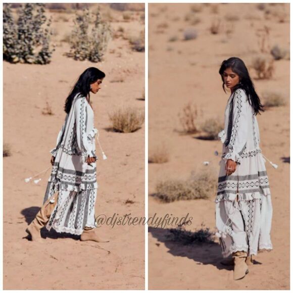 Hemant & Nandita Moira Kaftan Maxi Dress - Picture 2 of 13